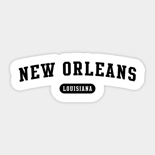 New Orleans, LA Sticker by Novel_Designs